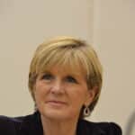 Julie Bishop in 2014, as foreign mininster in the Coalition meritocracy